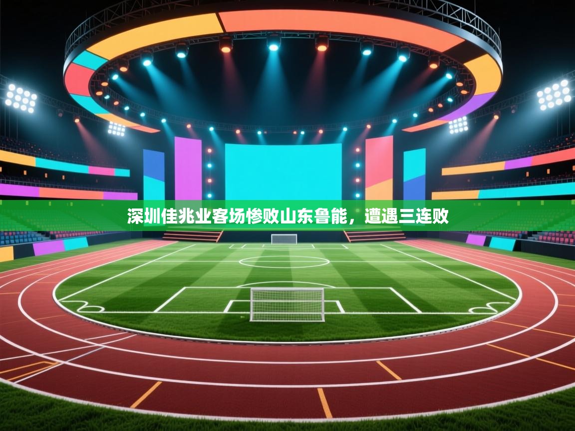 深圳佳兆业客场惨败山东鲁能，遭遇三连败